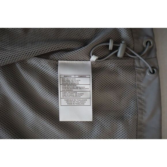 Nike 274009-082 Men's Sz XL Gray Sportswear Full Zip Windbreaker Track Jacket - Picture 8 of 10